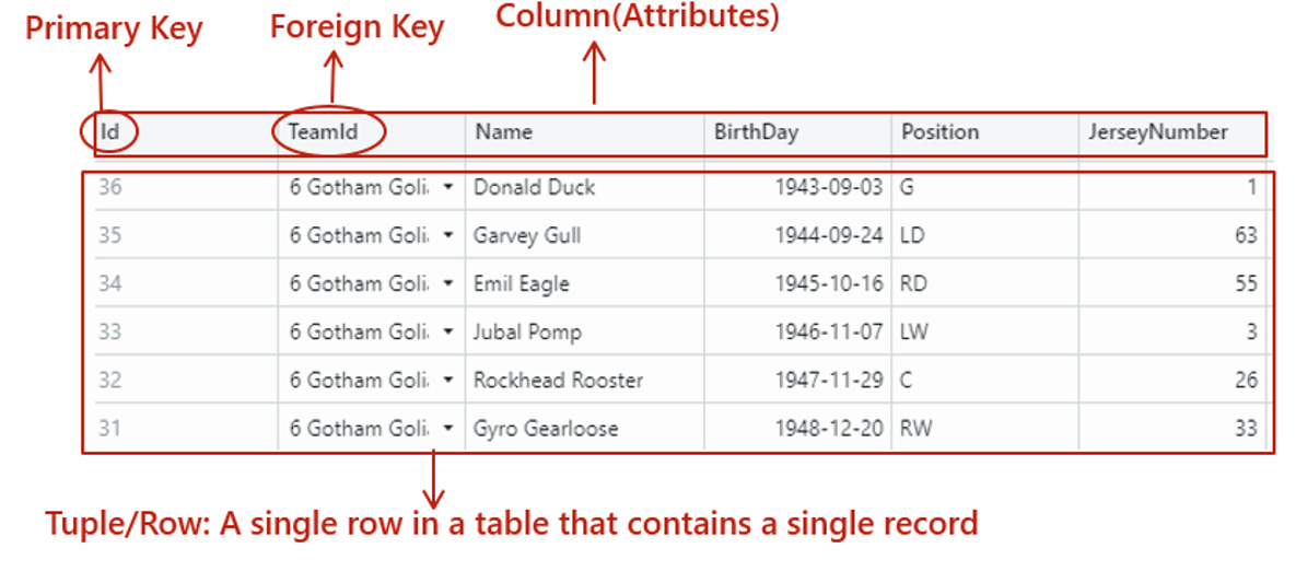 relational data model